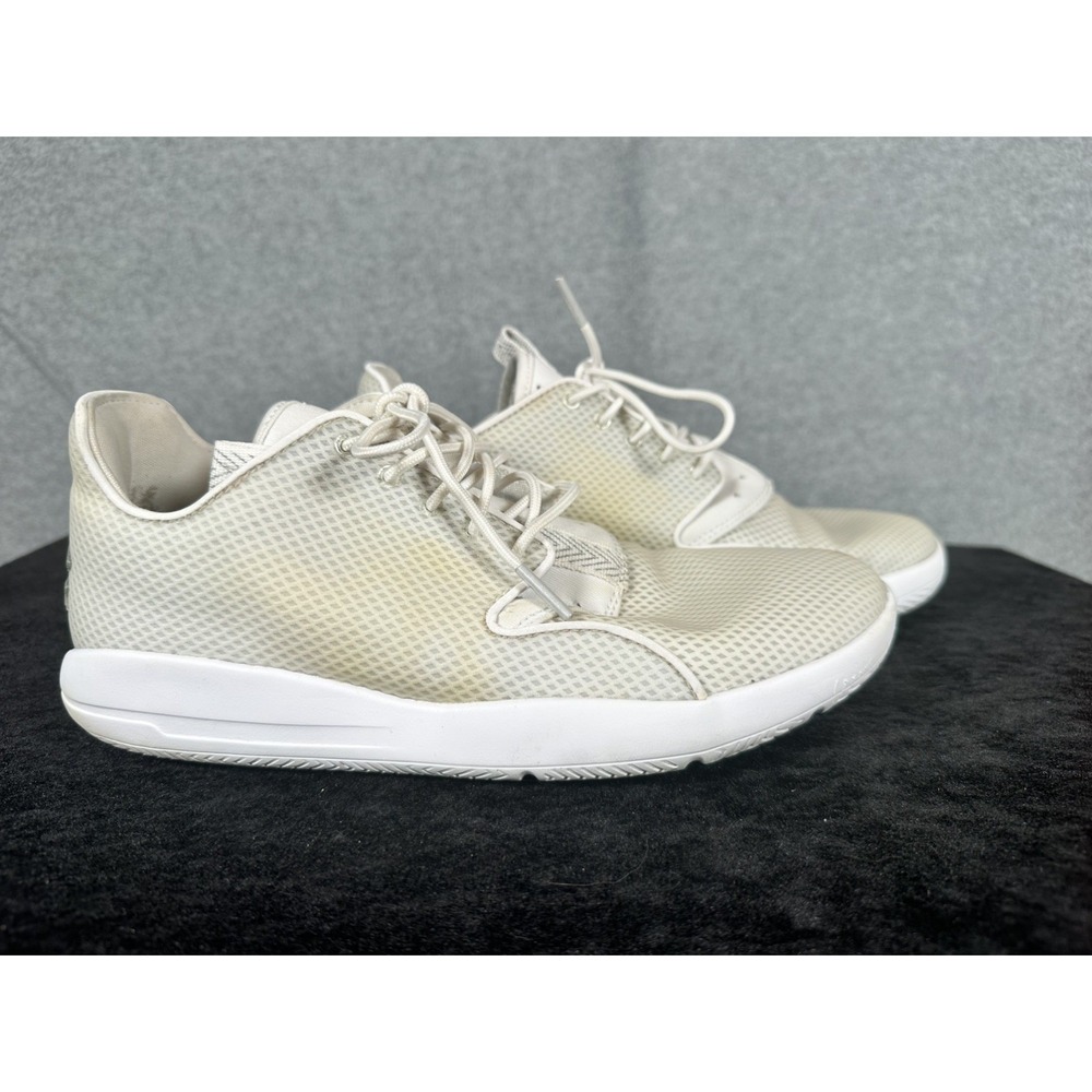 Nike Air Jordan Eclipse White Pure Platinum Men's 7 724369-100 Mesh Sneakers